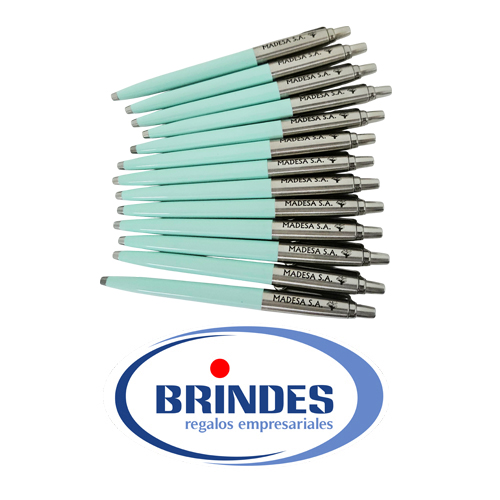 Boligrafo verde agua