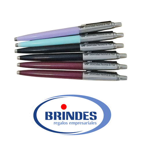 Boligrafos lila, verde agua, negro y rojo