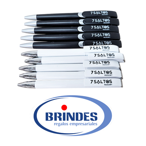 Boligrafo Negro y Blanco