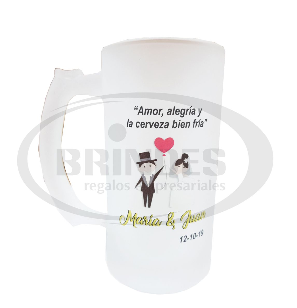 Chopperas Vidrio Esmerilado