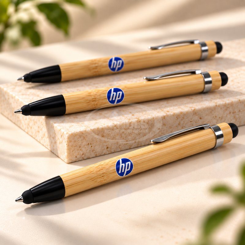 Bolígrafos corporativos con serigrafia para HP